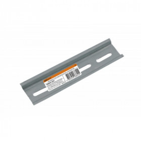 DIN-рейка (11см) оцинкованная инд. штрихкод TDM