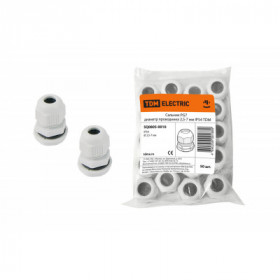 Сальник PG 7 диаметр проводника 3.5-6 мм IP54 TDM