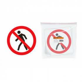 Знак d-180мм "Проход запрещён" TDM