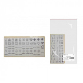 Комплект пиктограмм для маркировки щитков "Базовый" TDM