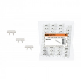 Маркеры для ЗКБ 1.5мм2 цифры 1-10 (упак. 100 шт.) TDM