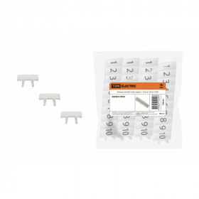 Маркеры для ЗКБ 2.5мм2 цифры 1-10 (упак. 100 шт.) TDM