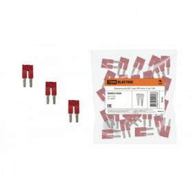 Перемычка для ЗКБ 1.5мм2 2PIN (упак. 25 шт.) TDM