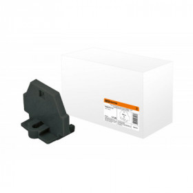 Торцевая пластина для клемм МКМ 1.5мм2 универсальная (черная) TDM