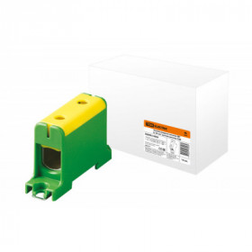 Клемма вводная силовая КВС 16-95 кв.мм. желтая зеленая TDM