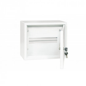 ЩРН-12+ (13 модулей. полунадрезное окно на задней стенке) (220х300х120) Народный