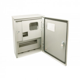 ЩУ-3ф 1-0-12 IP66 (ЩУРН-3 12 IP66) с опломбировкой счётчика (542х347х180) TDM