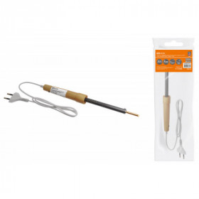 Паяльник ЭПСН-65. деревянная ручка. мощность 65 Вт. 230 В. сменное жало. "Рубин" TDM