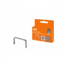 Скобы закаленные 10 мм. тип 140. 1000 шт. "Алмаз" TDM