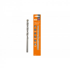 Сверло по бетону. ударное. 10×118 мм. победит. након. цилиндр. хвост. блистер 1 шт. "Рубин" TDM