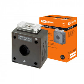 Трансформатор тока измерительный ТТН 30T 100 5- 5VA 0.5S-Р TDM