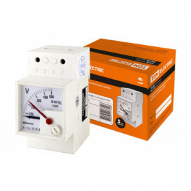 Вольтметр В45ПД 500В-1.5 (DIN-рейка) TDM Вольтметр В45ПД 500В-1.5 (DIN-рейка) TDM